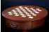 Chess table De Lux (without pieces)/ Round table / total height: 77 cm