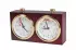Wooden BHB chess clock without stand – DARK LARGE