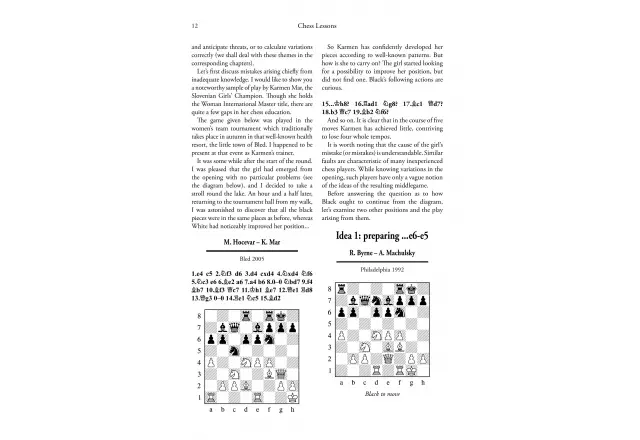 Chess Lessons by Vladimir Popov - Hardback