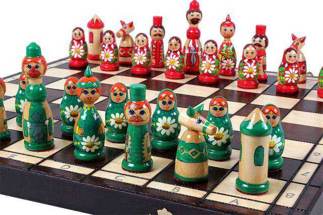 Chess for kids, decorative chess