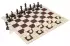 SCHOOL SET (10x rolling chess boards with chess pieces)