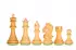 Kings Bridal Acacia/Boxwood 4'' chess pieces