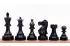 Classic Ebonised 4'' chess pieces