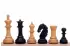 Colombian Staunton Ebonised 4" chess pieces