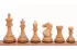 Supreme Ebonised chess pieces 4''