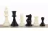School chess set (plastic figures + folding cardboard chessboard)