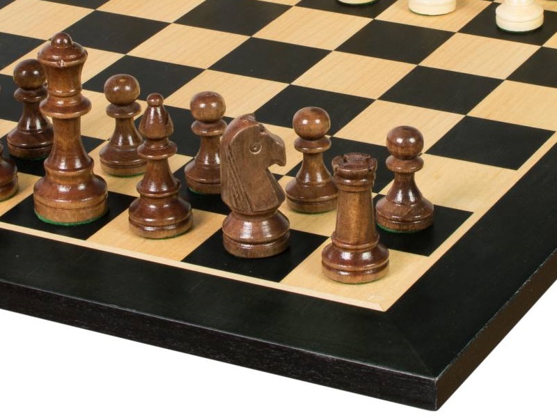 Polish King's 30 cm wooden chess set