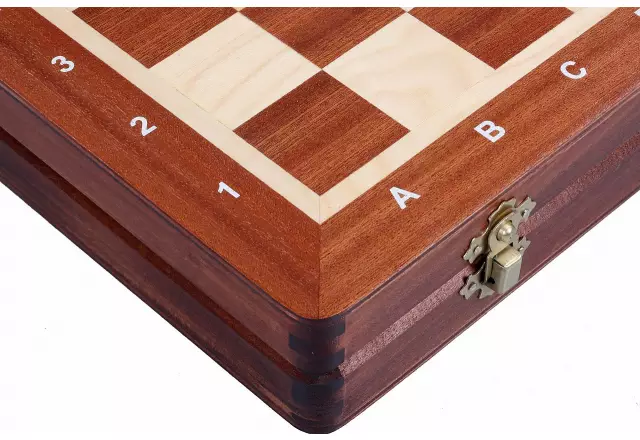 TOURNAMENT No 3 Inlaid (intarsia), insert tray, wooden pieces