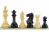 Oxford Ebonised 3,5'' chess pieces