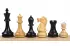 Executive Ebonised 3,5" chess pieces
