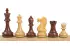 Executive Acacia/Boxwood 4" chess pieces