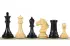 DERBY KNIGHT EBONY 4" chess pieces