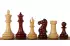 CHAMPFERED BASE REDWOOD 4" chess pieces
