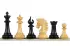 Sheikh Ebony Chess Figures 4 inches