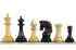 Sheikh Ebony Chess Figures 3.75 inches