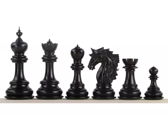 Dubliner Montgoy Ebony 5 inch chess figures