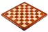 Solid wood chess board (58x58cm) - redwood/beechwood (58 mm field)