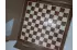 Double sided: chess + 100 fields french checkers, MAHOGANY/sycamore