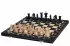 LARGE CHASSADOR BLACK (54x54cm) - wooden chess set with burnt chessboard
