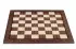 Exclusive wooden chessboard 55 mm square (with black stripe) walnut/maple