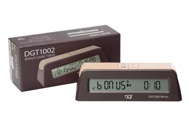 DGT 1002 BONUS chess clock - NEW!