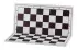Plastic folding chessboard No. 4, white and brown