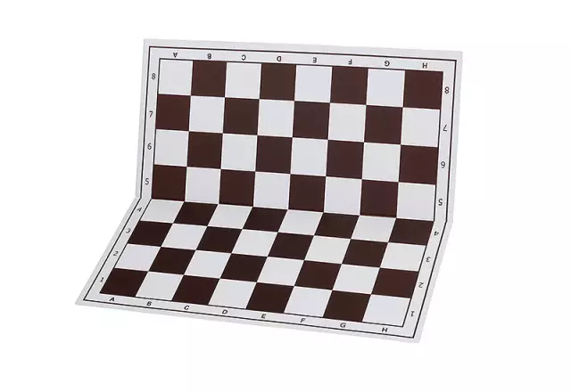 School Chess Set (figures + folding plastic chessboard)