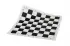 Rollable vinyl checkerboard No. 4, white and black