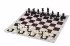 School chess set (figures + rolling chessboard)