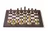 DGT USB electronic chessboard, wenge/ maple + Timeless figures