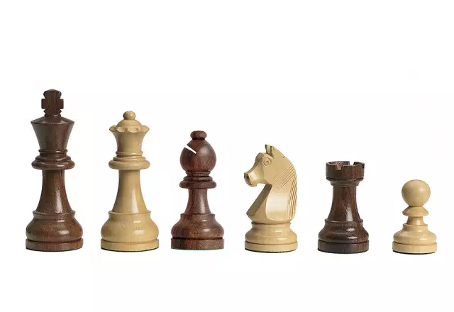 DGT USB electronic chessboard, rosewood/clone + Timeless figures