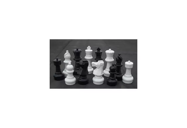Small garden chess set (king 30 cm)