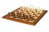 Tournament chess set No. 4 - 40 mm chessboard + Sunrise Staunton 78 mm figures