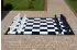 Plastic giant chess pieces (king height 45 cm)