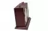 Wooden BHB chess clock with stand – DARK LARGE