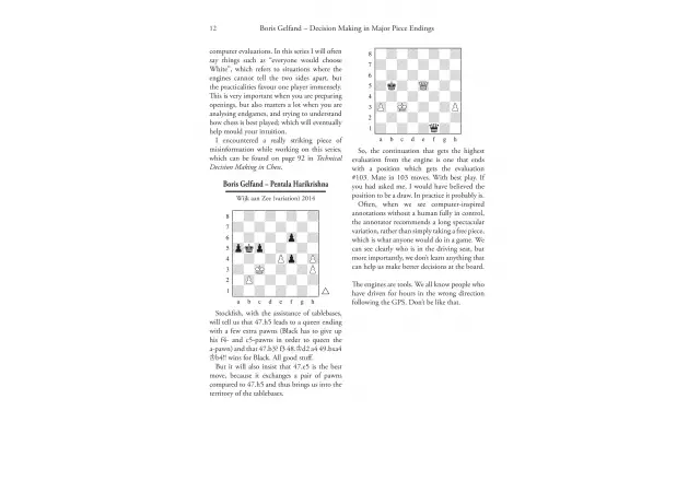 Decision Making in Major Piece Endings by Boris Gelfand (twarda okładka)