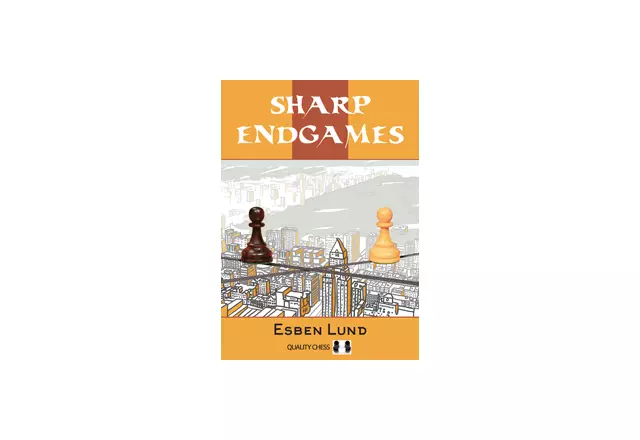 Sharp Endgames by Esben Lund (miękka okładka)